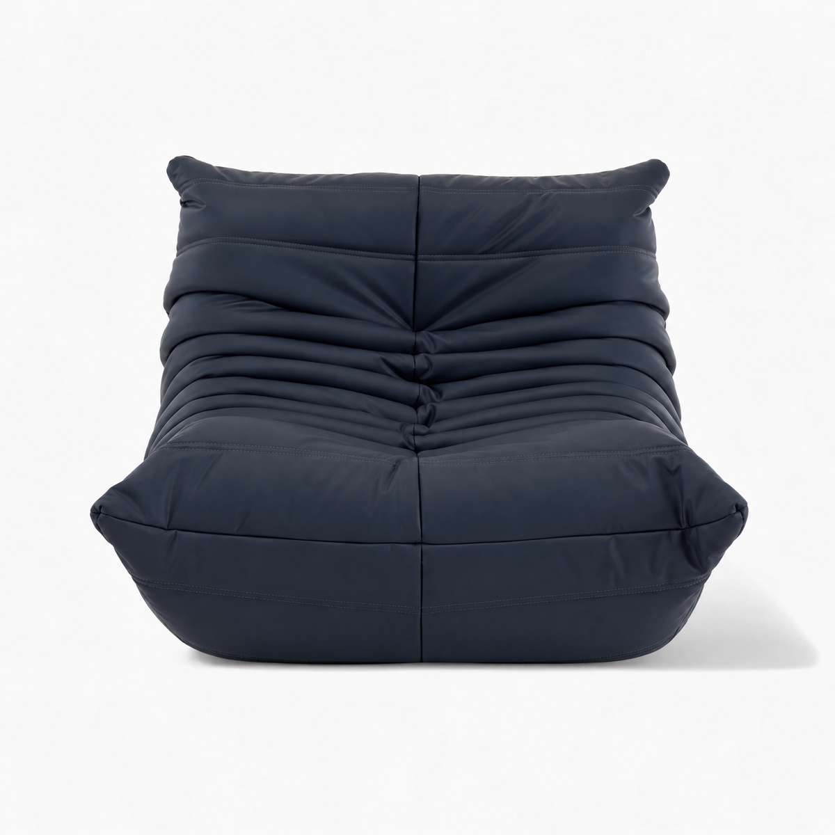 Modern Fireside Lounge Chair Leather