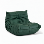 Modern Fireside Lounge Chair Leather