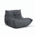 Modern Fireside Lounge Chair Leather