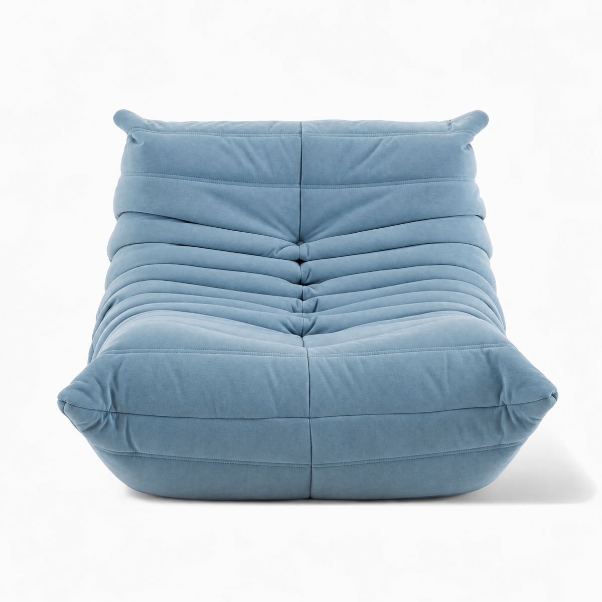 Modern Fireside Lounge Chair Suede
