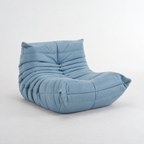 Modern Fireside Lounge Chair Suede