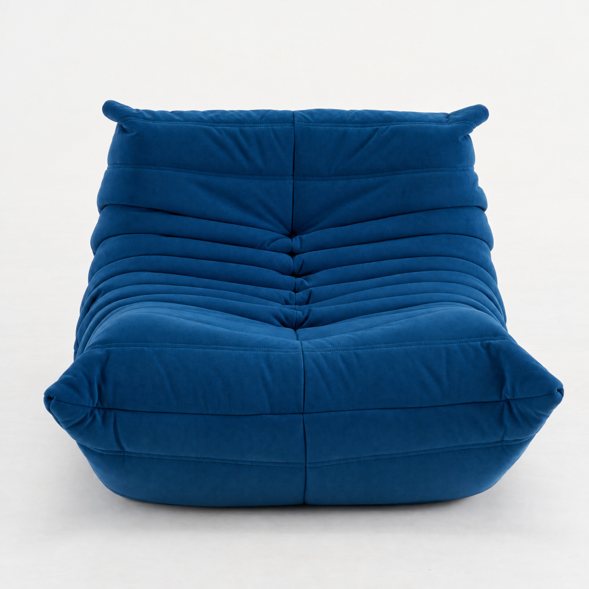 Modern Fireside Lounge Chair Suede