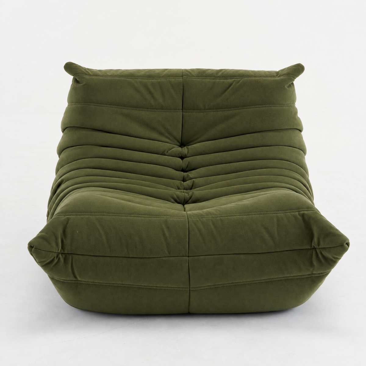 Modern Fireside Lounge Chair Suede