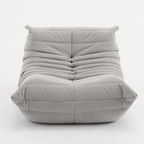 Modern Fireside Lounge Chair Suede