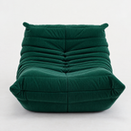 Modern Fireside Lounge Chair Corduroy in Green