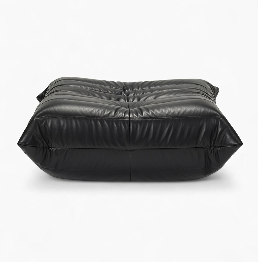 Fireside Ottoman Leather