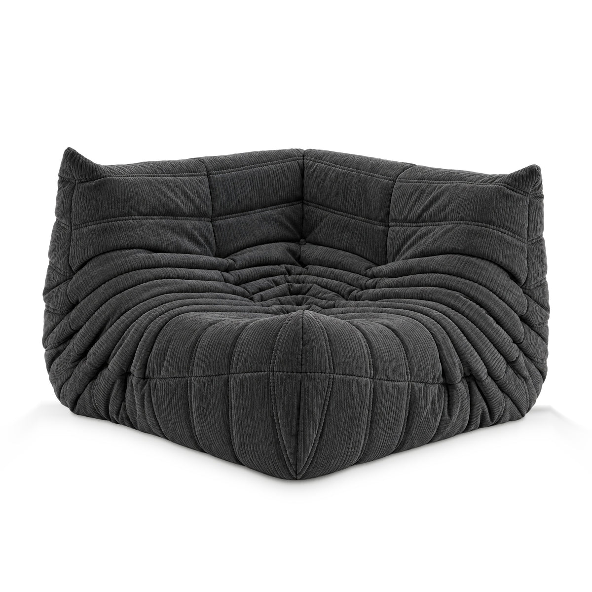 Corner Fireside Corduroy in grey corduroy