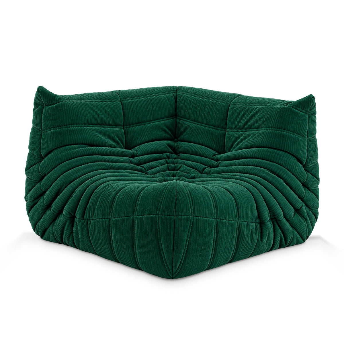 Corner Fireside Corduroy in green corduroy