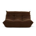 Fireside Loveseat Corduroy in brown corduroy
