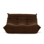 Fireside Loveseat Corduroy in brown corduroy