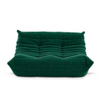 Fireside Loveseat Corduroy in green corduroy