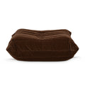 Fireside Ottoman Corduroy in brown corduroy
