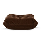 Fireside Ottoman Corduroy in brown corduroy