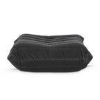 Fireside Ottoman Corduroy in grey corduroy