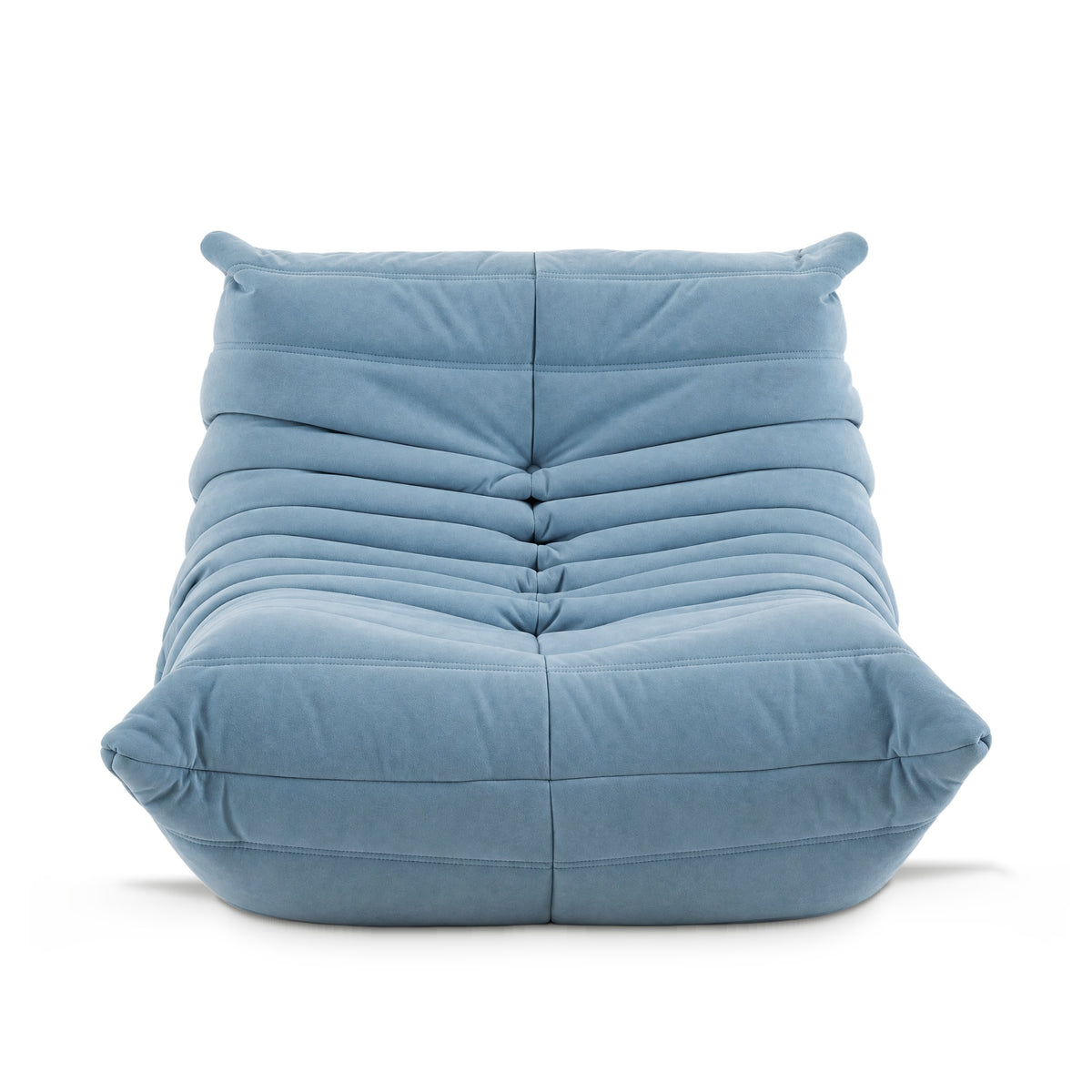 Modern Fireside Lounge Chair Suede