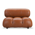 Bubble Modular Sofa Armless Section Leather