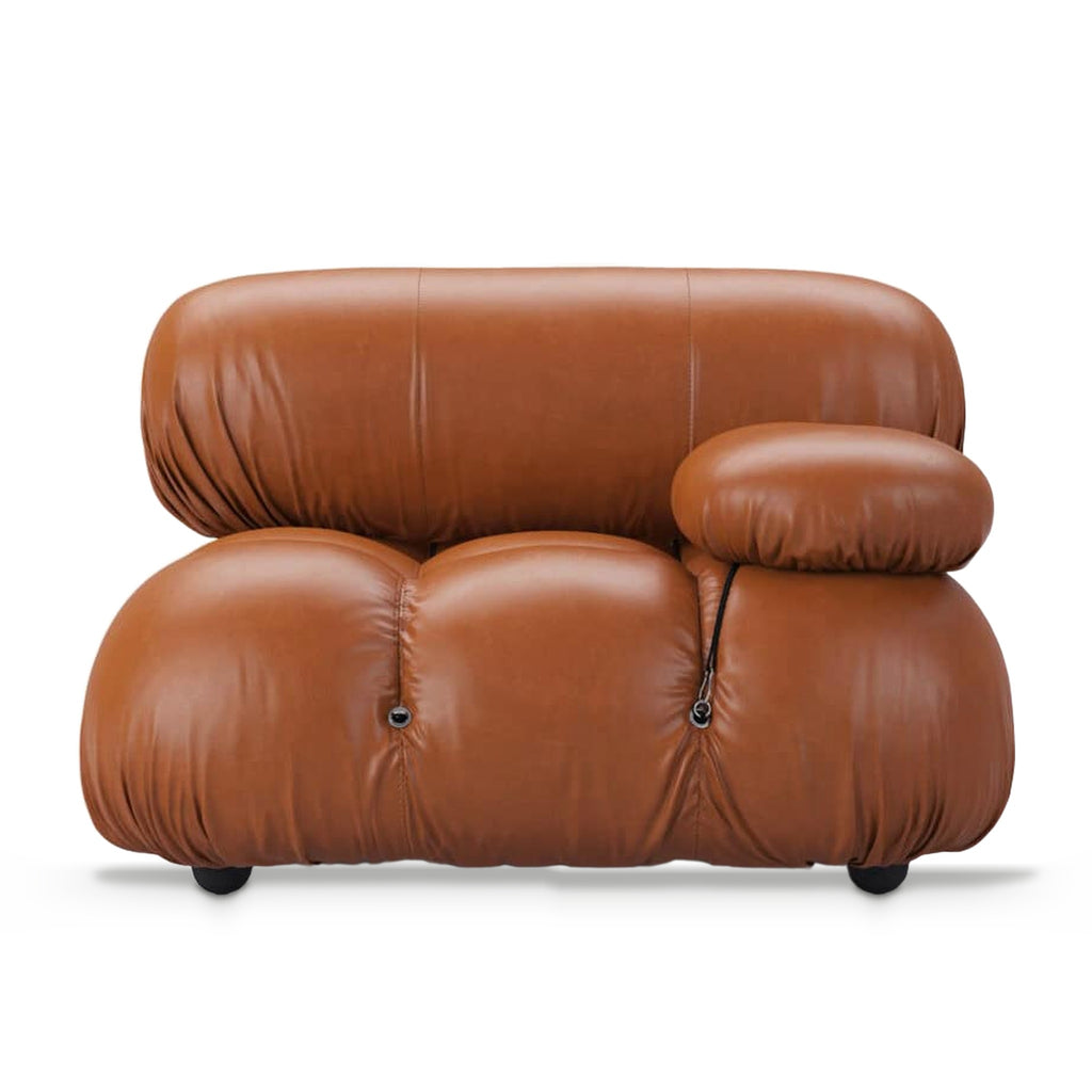 Bubble Modular Sofa Left Arm Section Leather