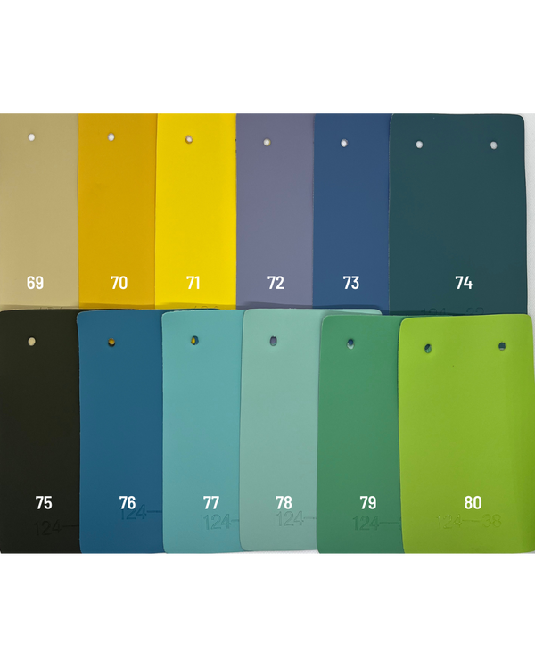 Vegan leather colour references