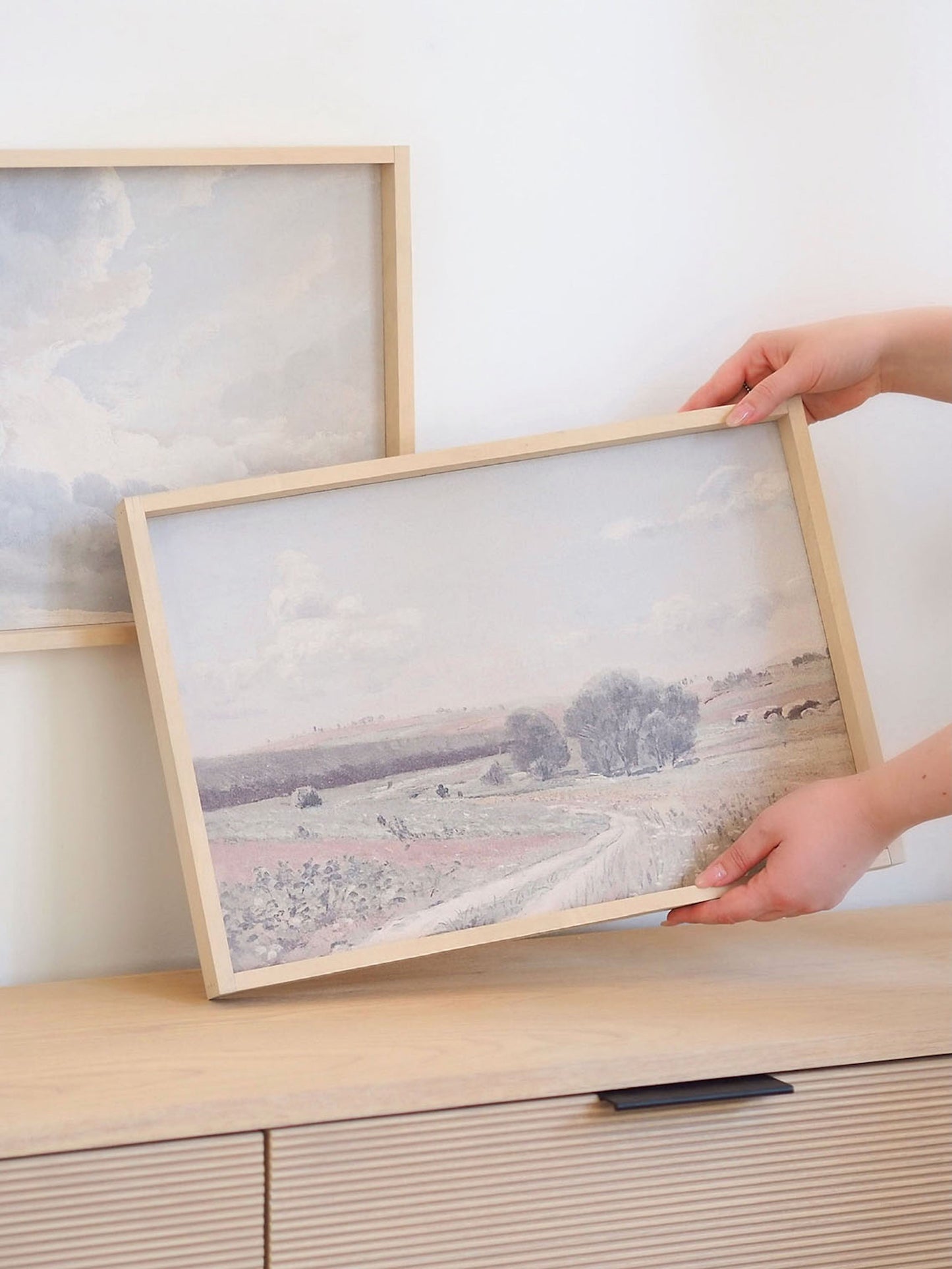 Country side Framed Print